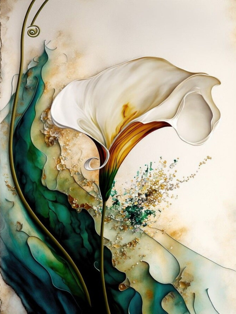 Calla Lily | Diamond Painting