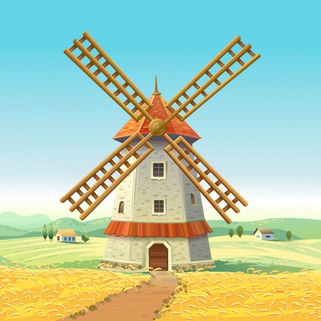Windmill | Diamond Painting