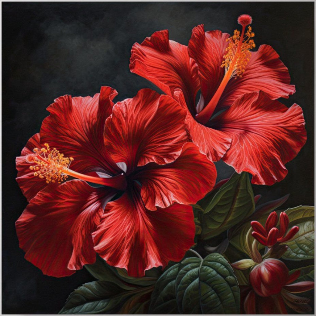 Hibiscus | Diamond Painting