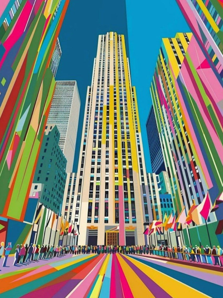 New York Rockefeller Center | Diamond Painting