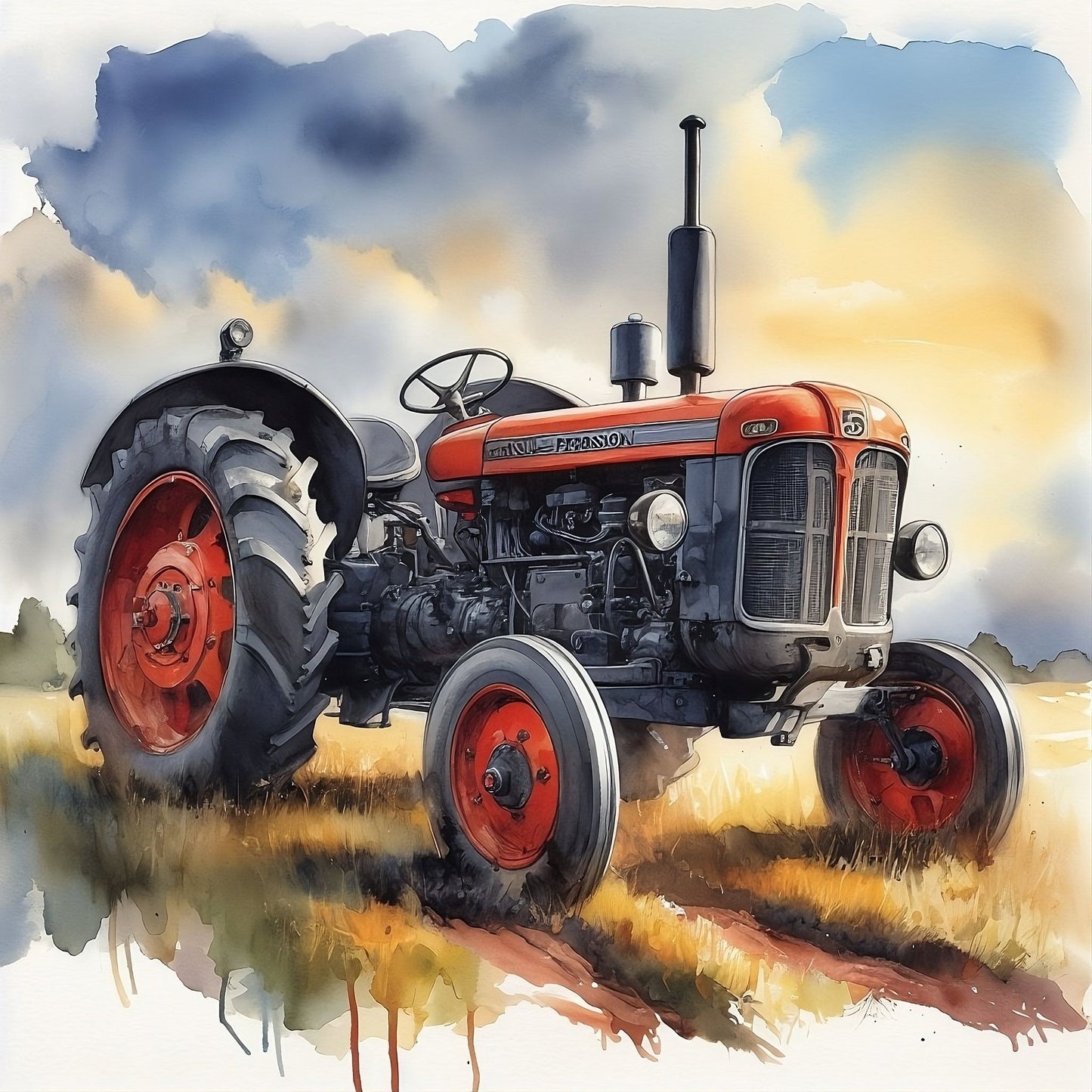 Tractor | Diamond Painting