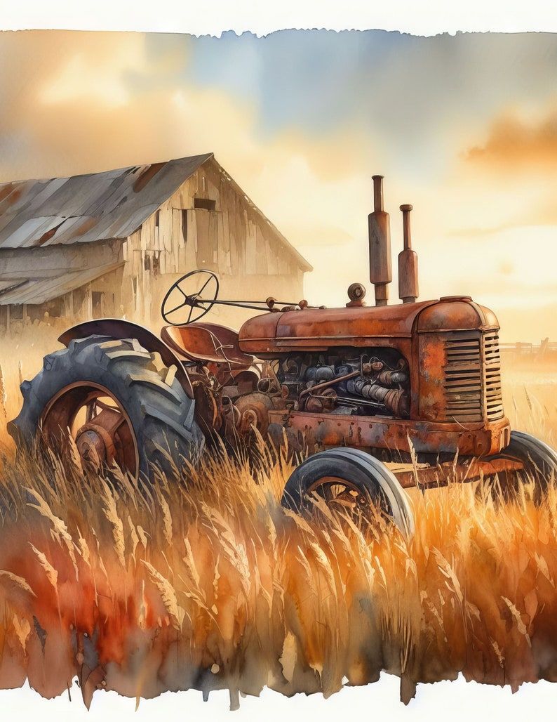 Tractor | Diamond Painting