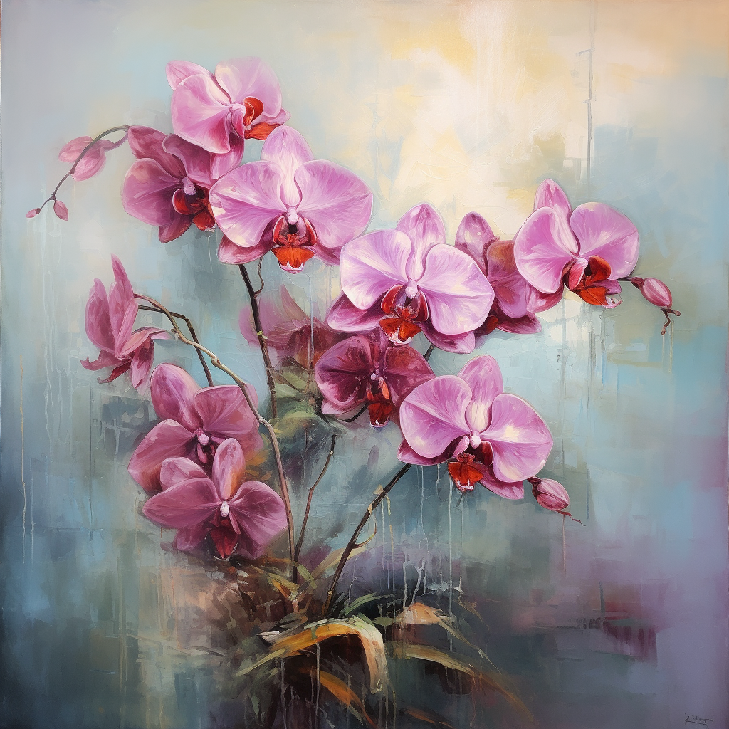 Orchids | Diamond Painting