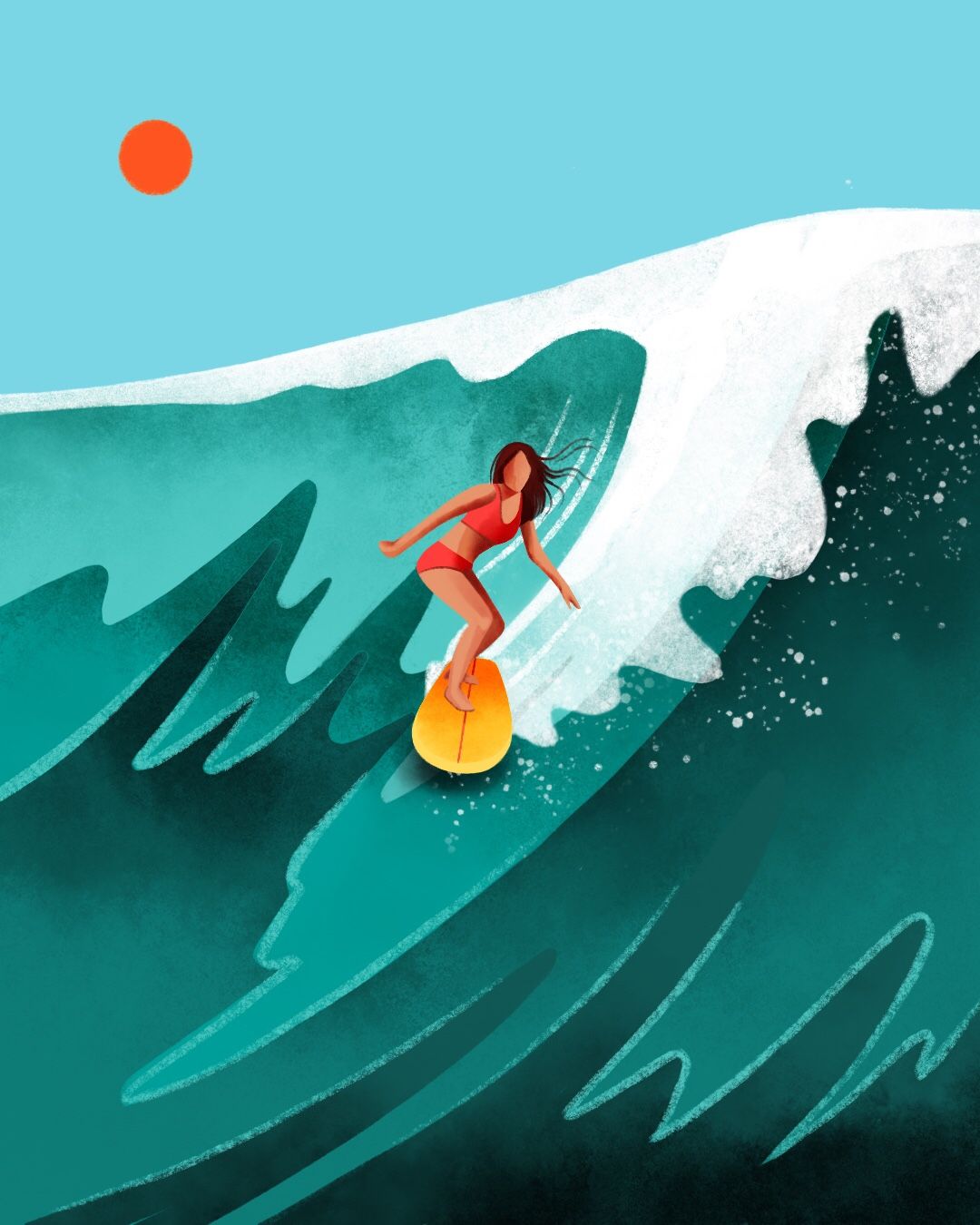Surfboard | Diamond Painting