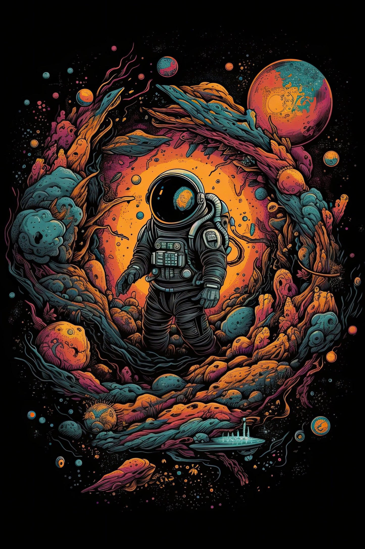 Astronaut | Diamond Painting