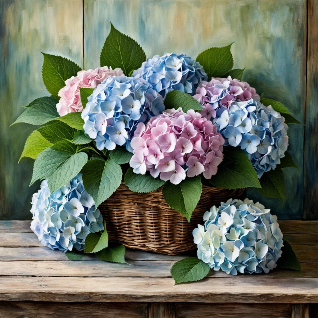 Hydrangea | Diamond Painting
