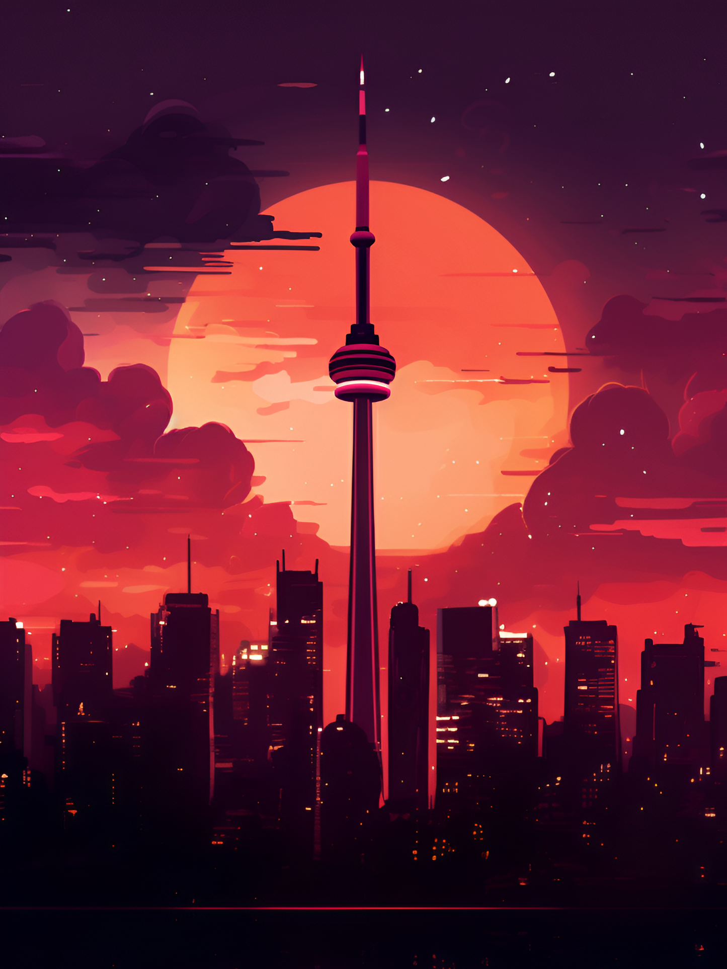 Toronto CN Tower | Diamond Painting
