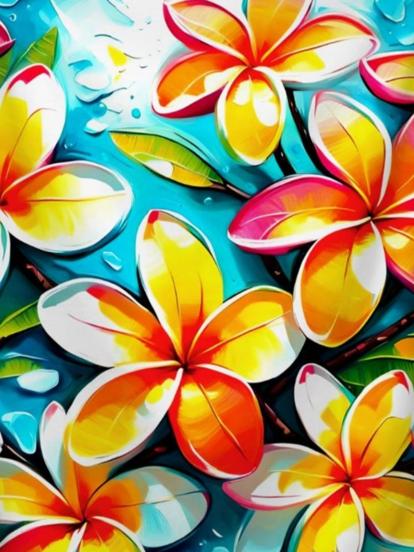 Frangipani | Diamond Painting