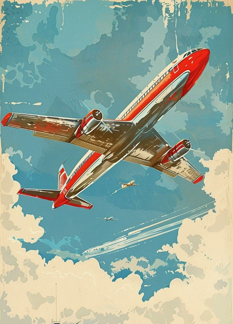 Airplane | Diamond Painting