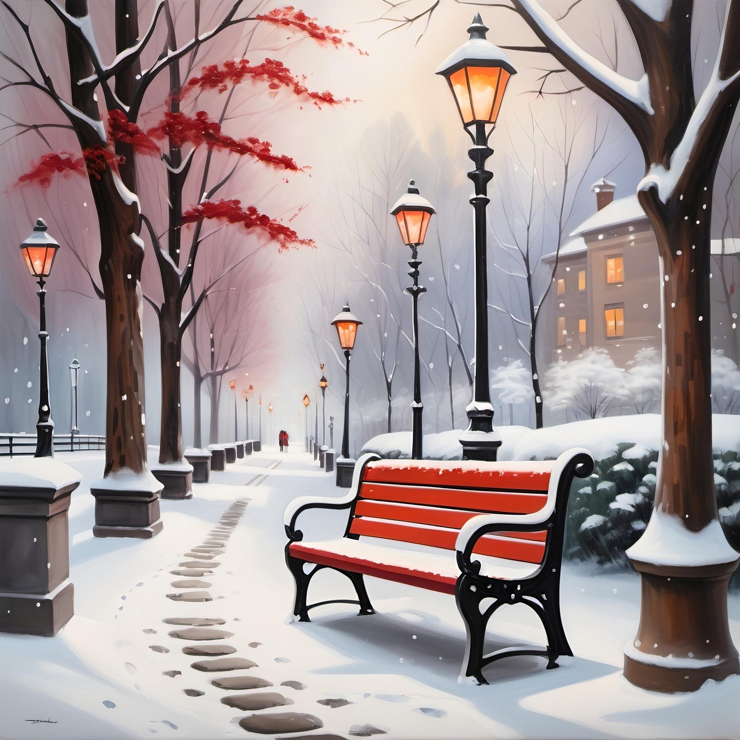 Street Lamp | Diamond Painting