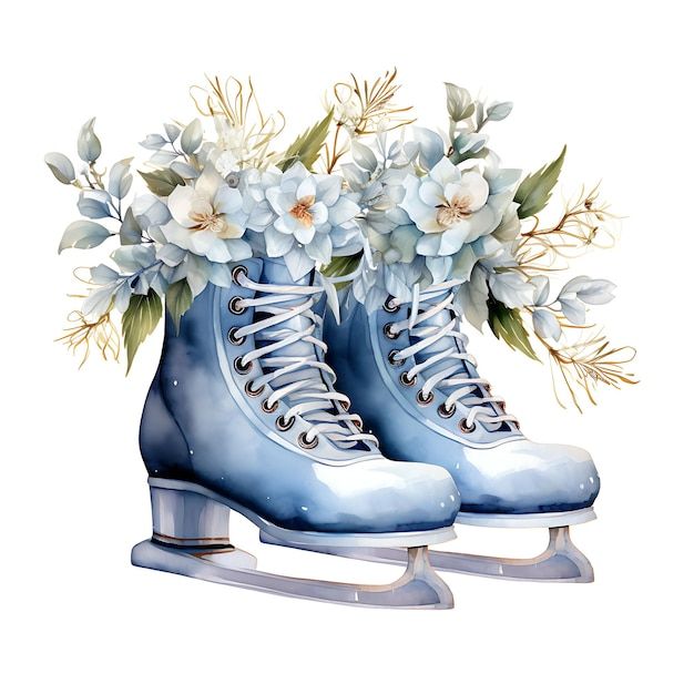 Ice Skates | Diamond Painting