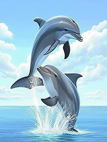 Dolphin | Cross Stitch Embroidery