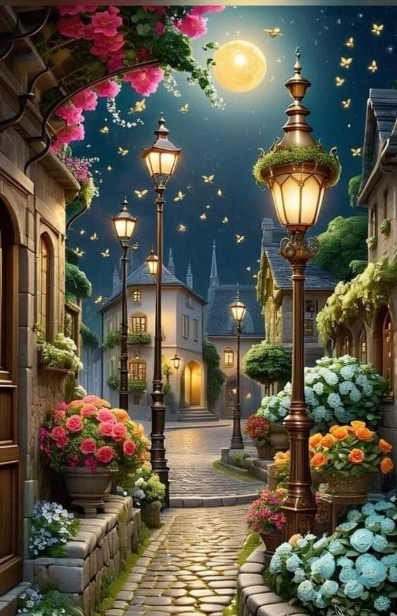 Street Lamp | Diamond Painting