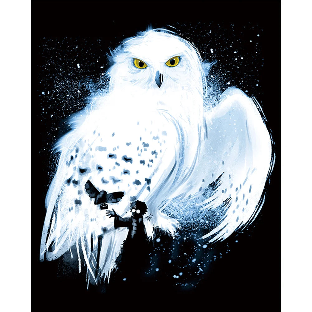 White Owl | Cross Stitch Embroidery