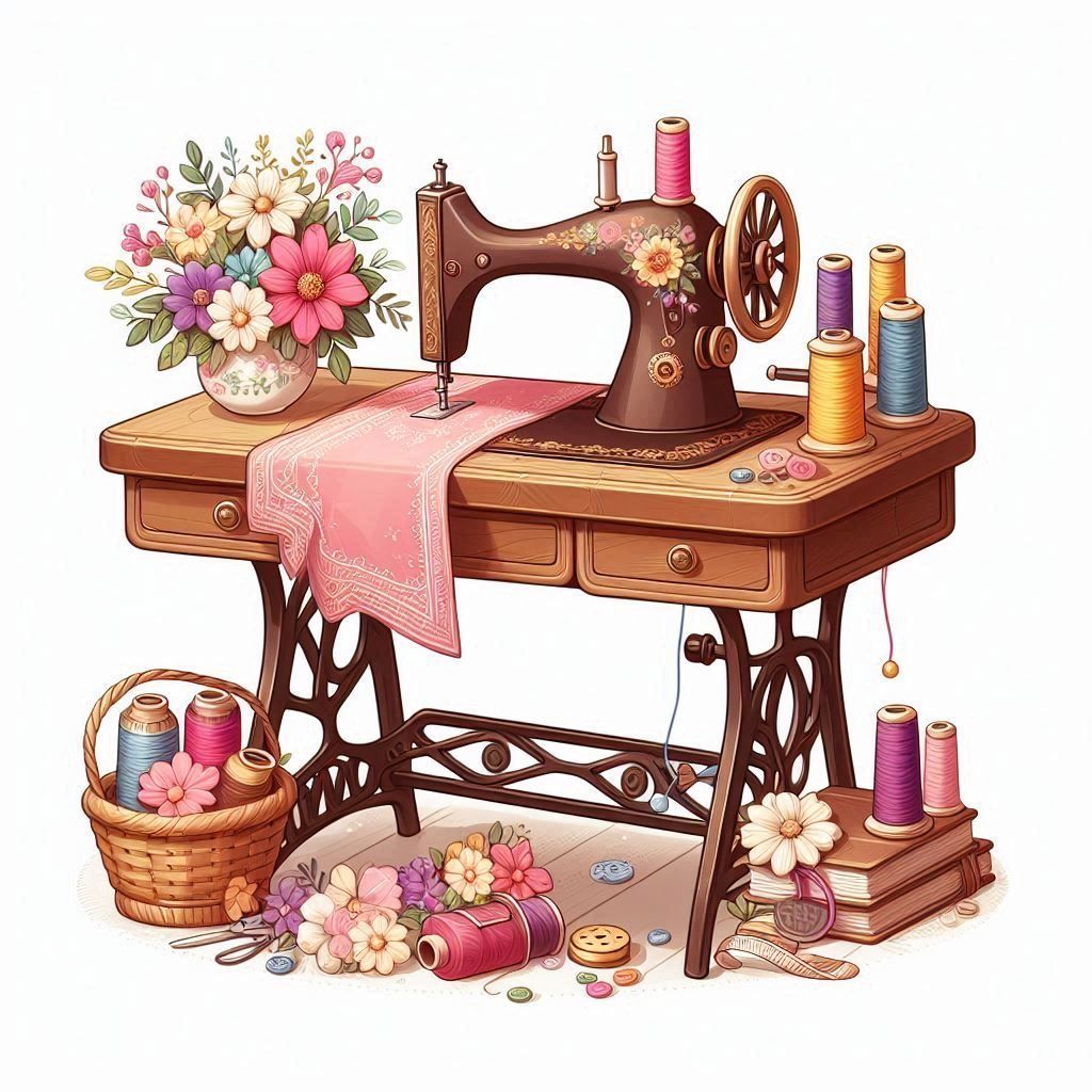 Sewing Machine | Diamond Painting