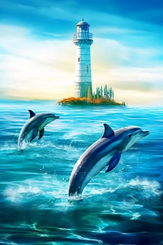 Dolphin | Cross Stitch Embroidery