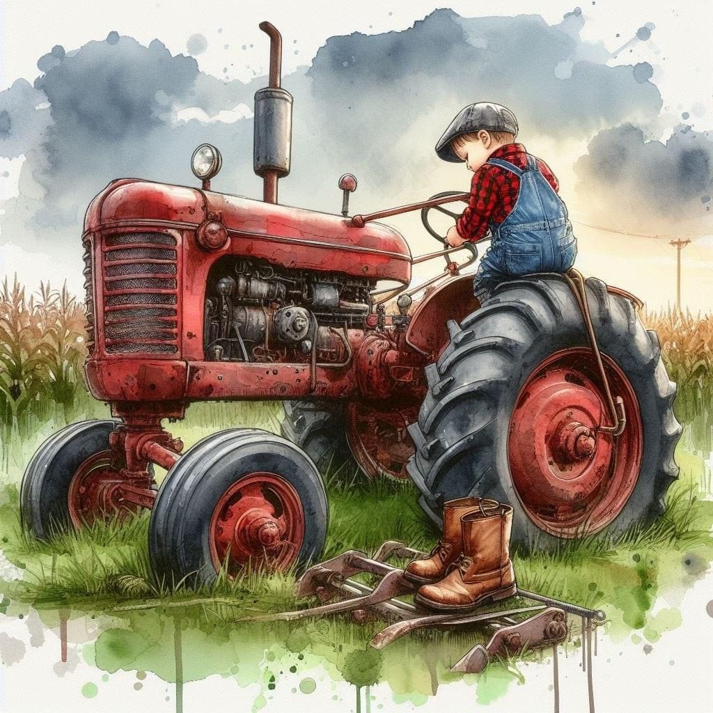 Tractor | Diamond Painting