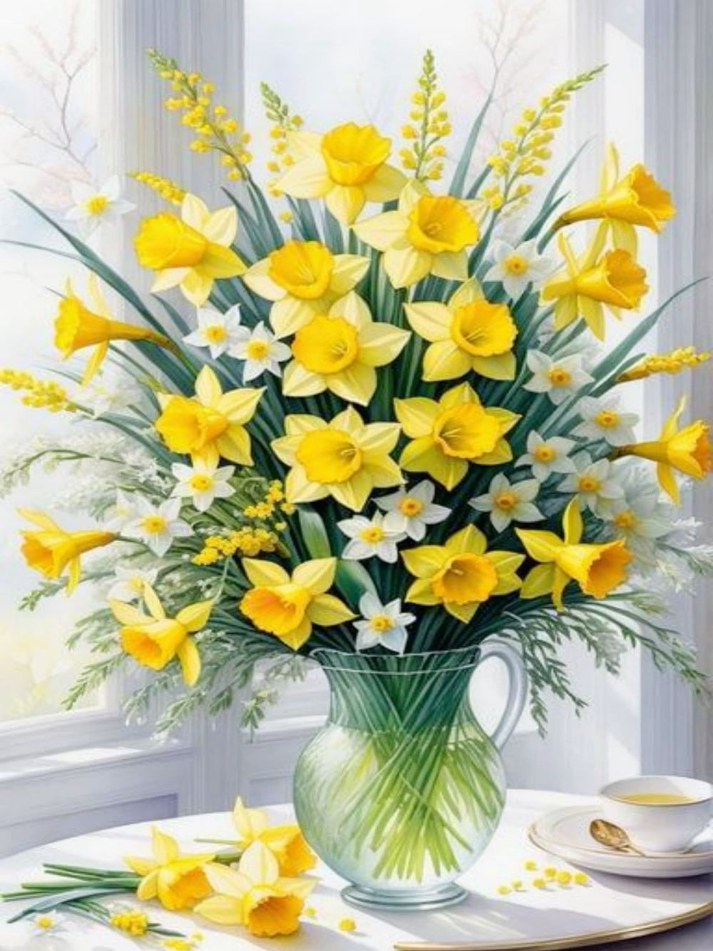 Daffodil | Diamond Painting