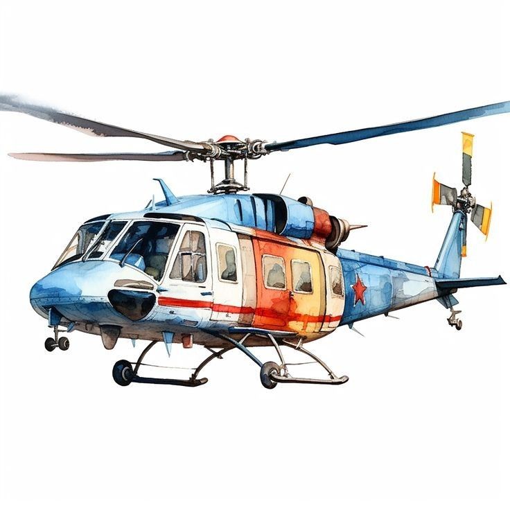 Helicopter | Diamond Painting