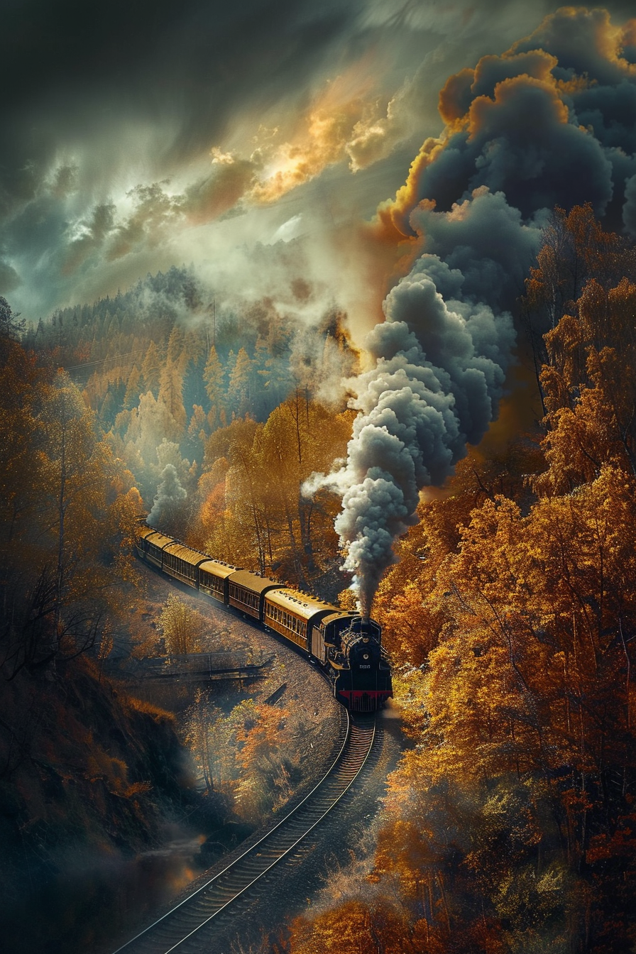 Train | Diamond Painting