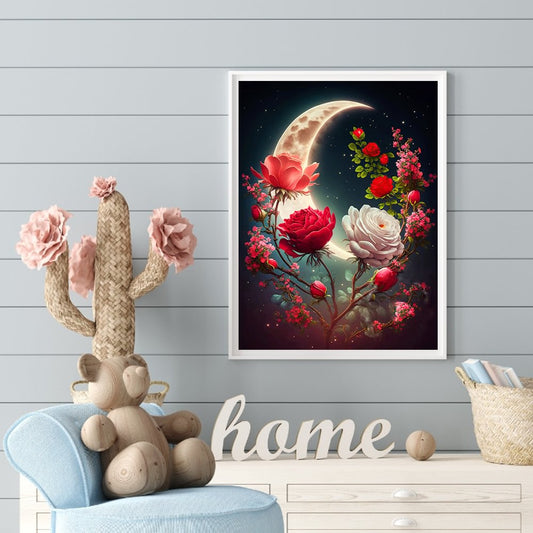 Moon Flower | Diamond Painting