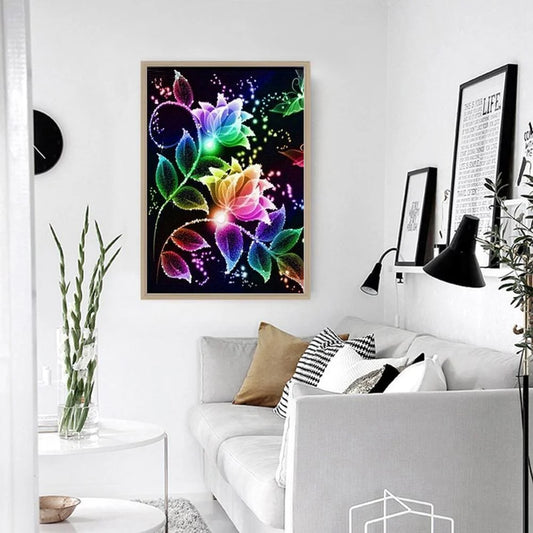Colorful Flower | Diamond Painting