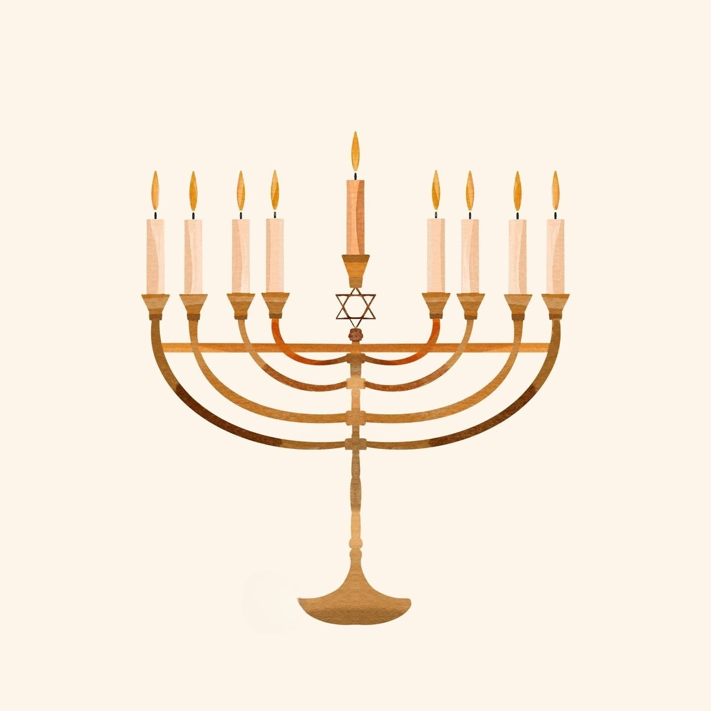 Jewish Hanukkah Judaica | Diamond Painting