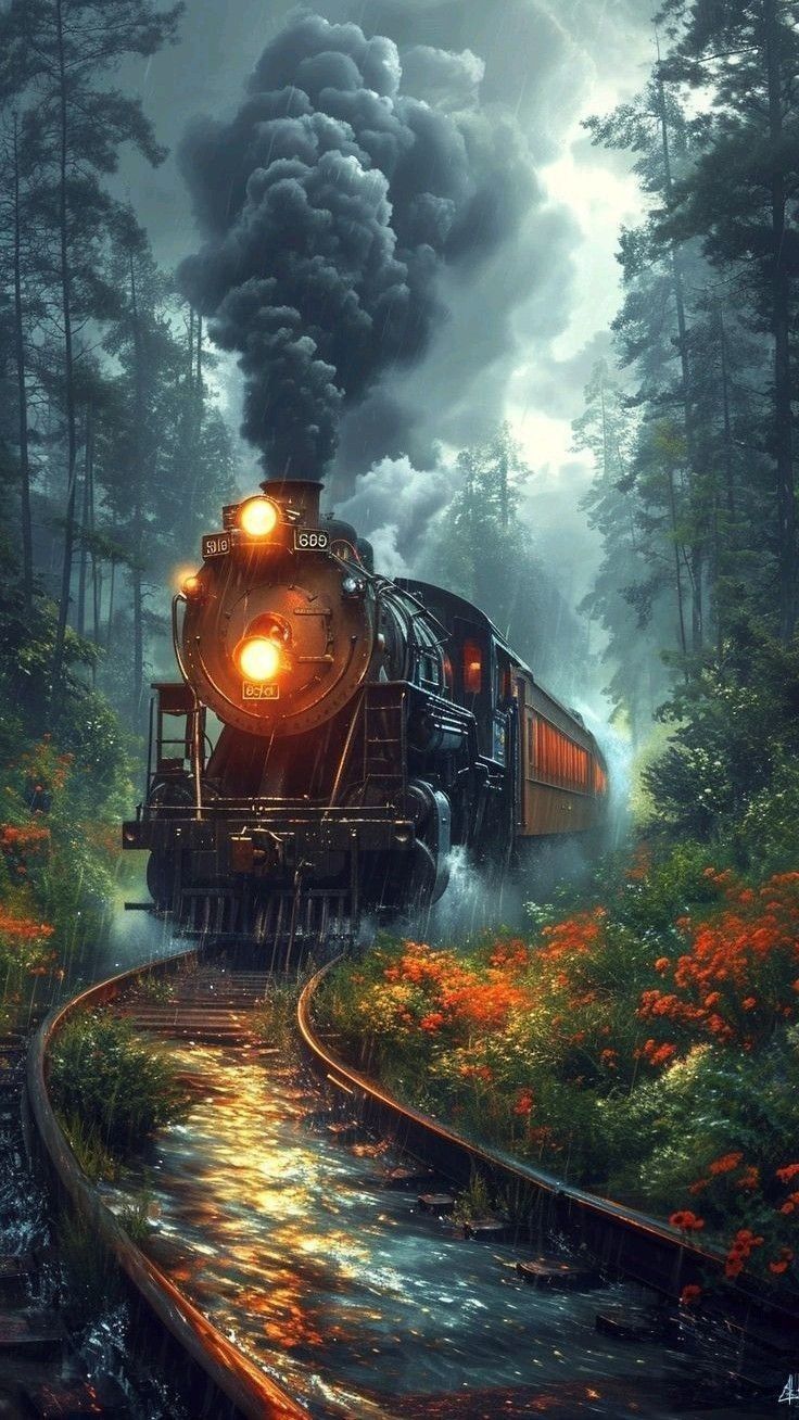 Train | Diamond Painting