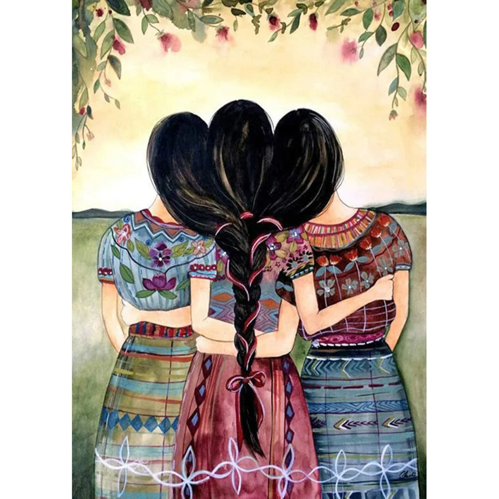 Beautiful Girl | Cross Stitch Embroidery