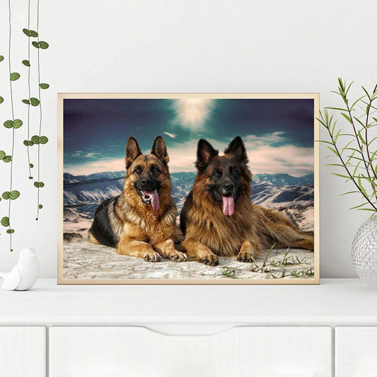Dog German Shepherd | Diamond Painting