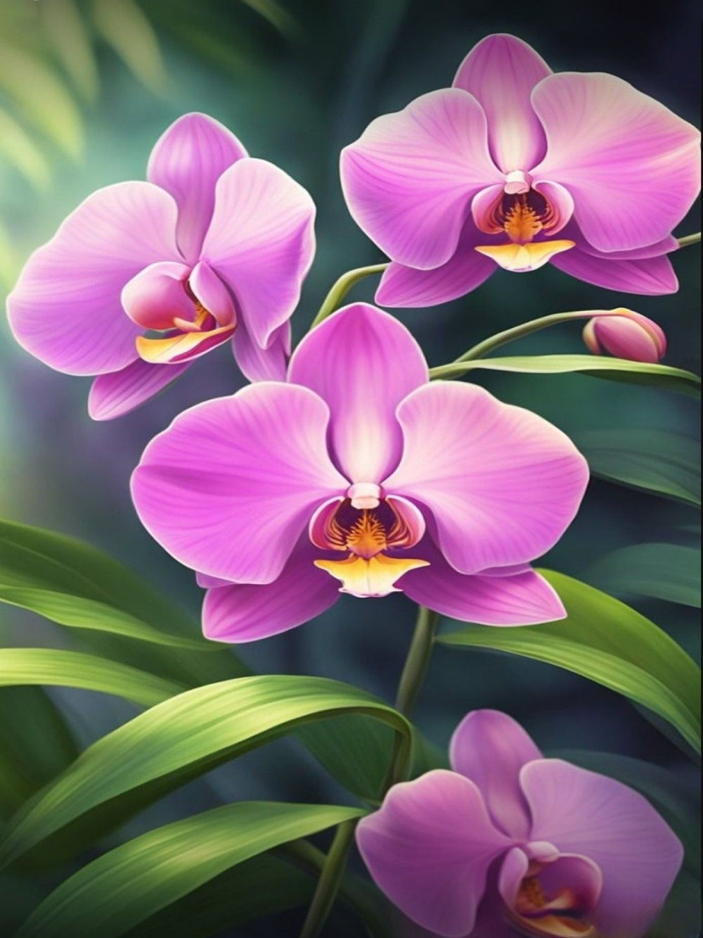 Orchids | Diamond Painting