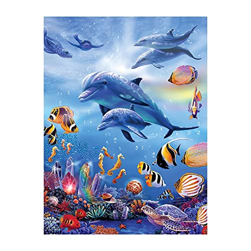 Dolphin | Cross Stitch Embroidery