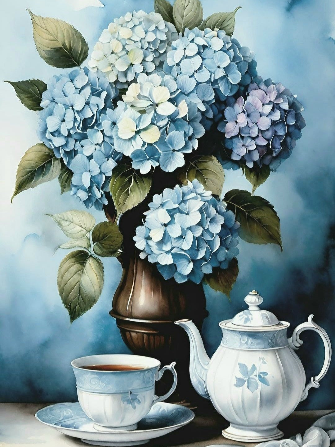 Hydrangea | Diamond Painting