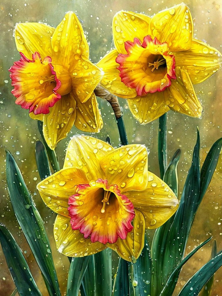 Daffodil | Diamond Painting