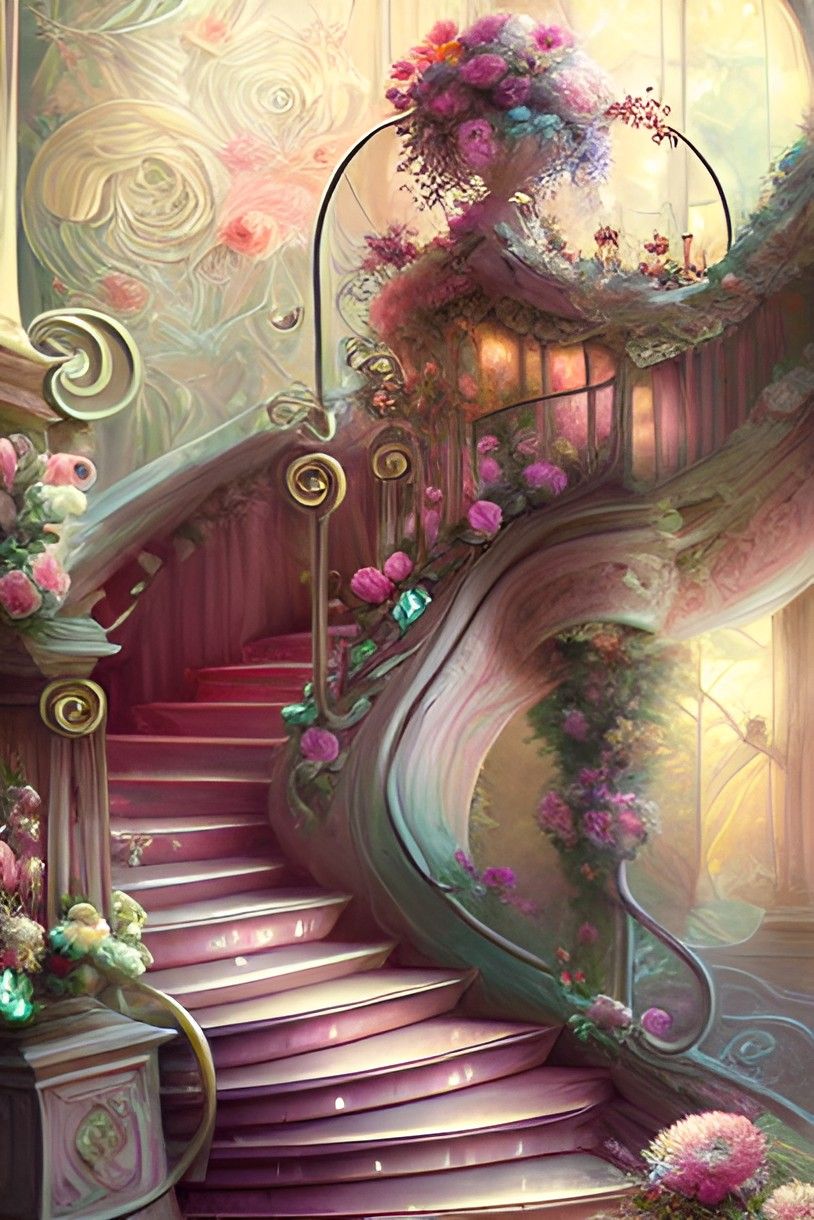 Stairs | Diamond Painting