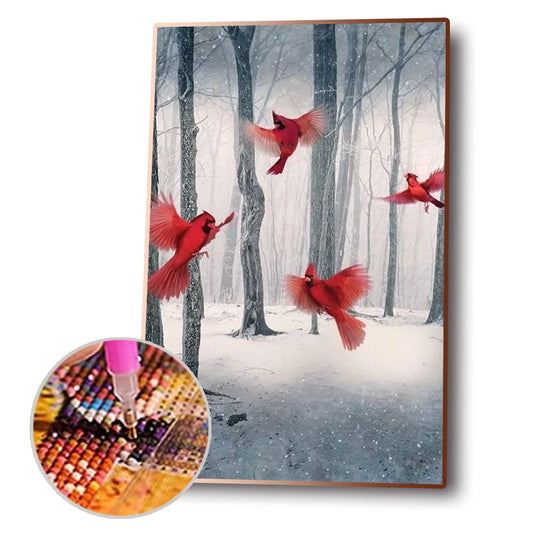 Cardinal Bird | Diamond Painting