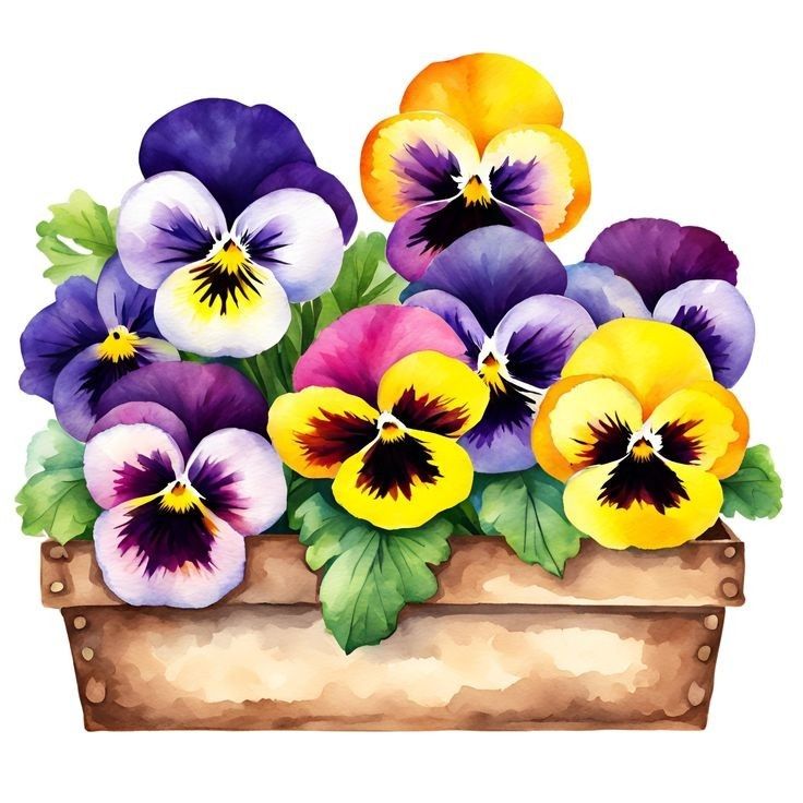 Pansy | Diamond Painting