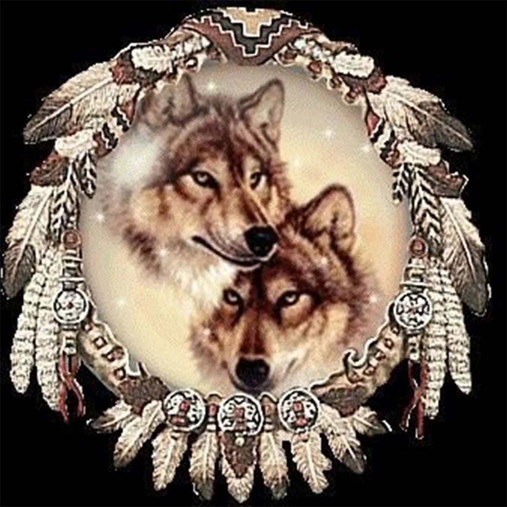 Wolf | Cross Stitch Embroidery