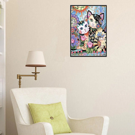Colorful Cat | Diamond Painting