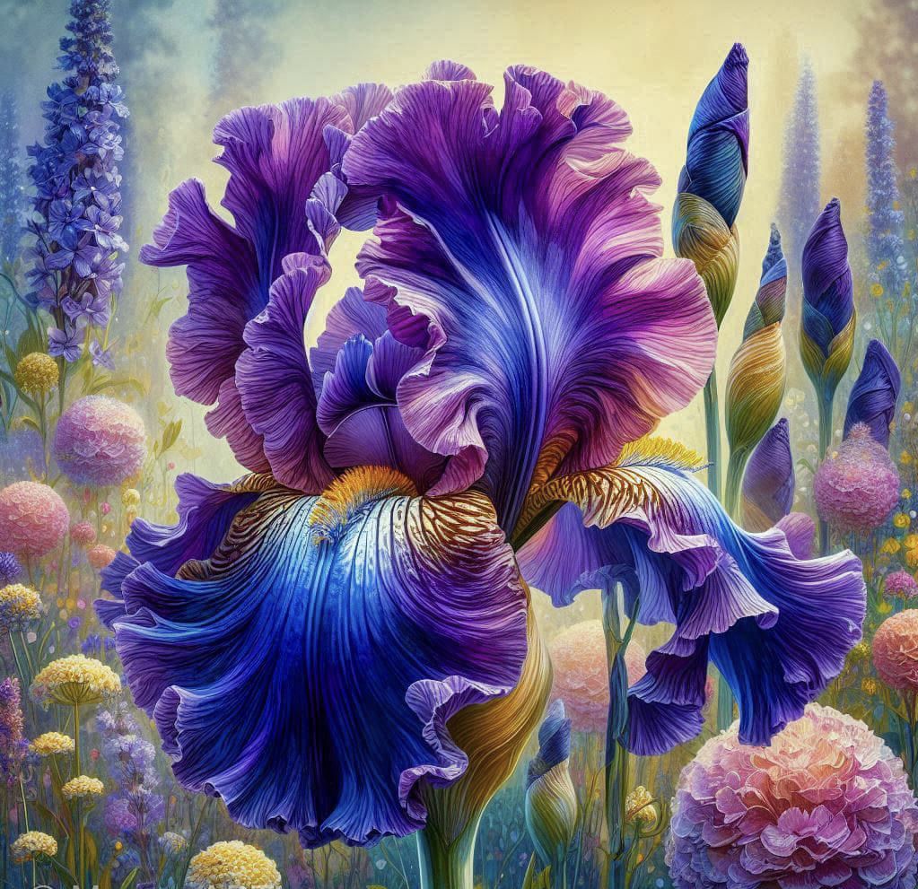 Iris | Diamond Painting