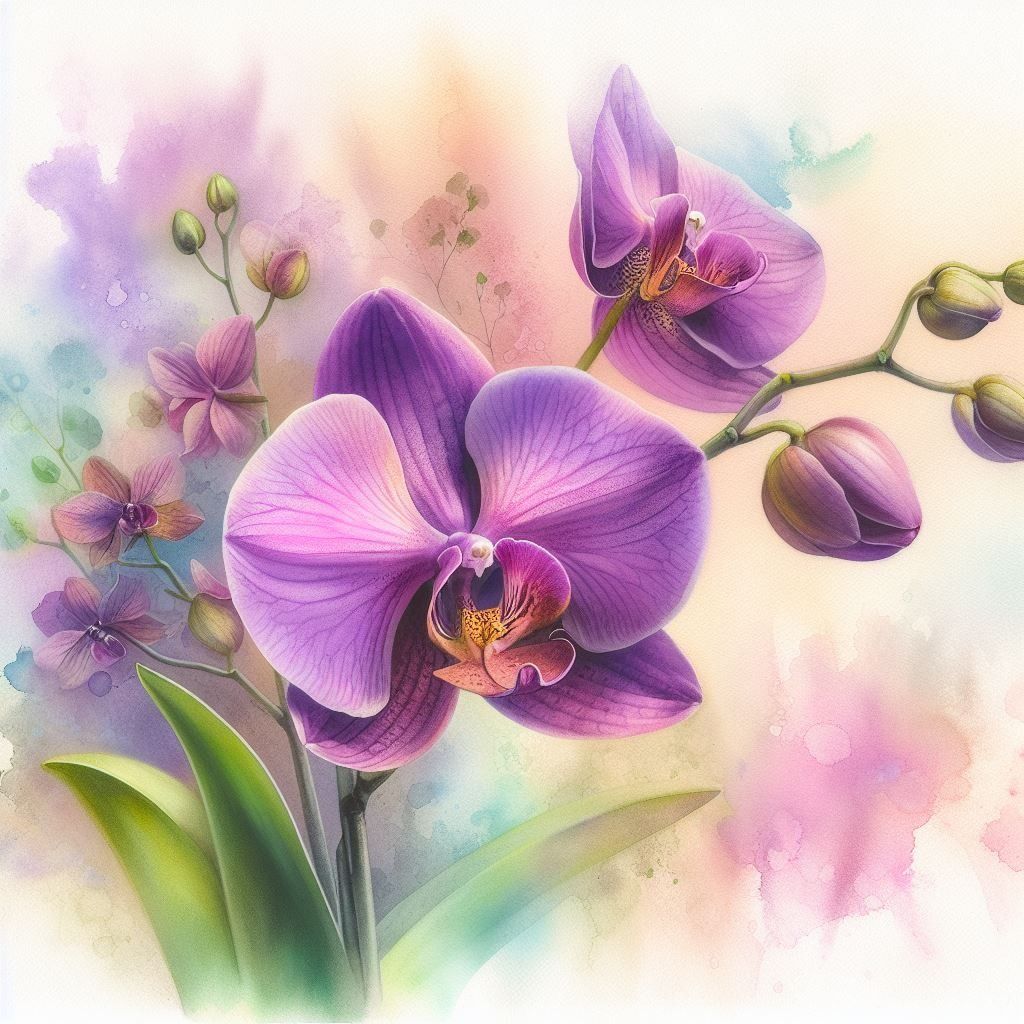 Orchids | Diamond Painting