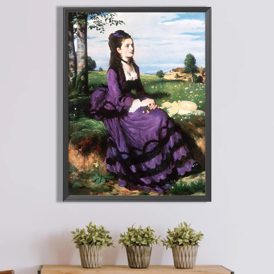 Beautiful Girl | Diamond Painting
