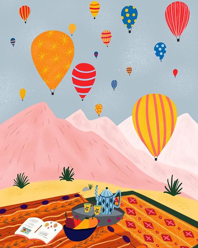 Hot Air Balloon | Diamond Painting