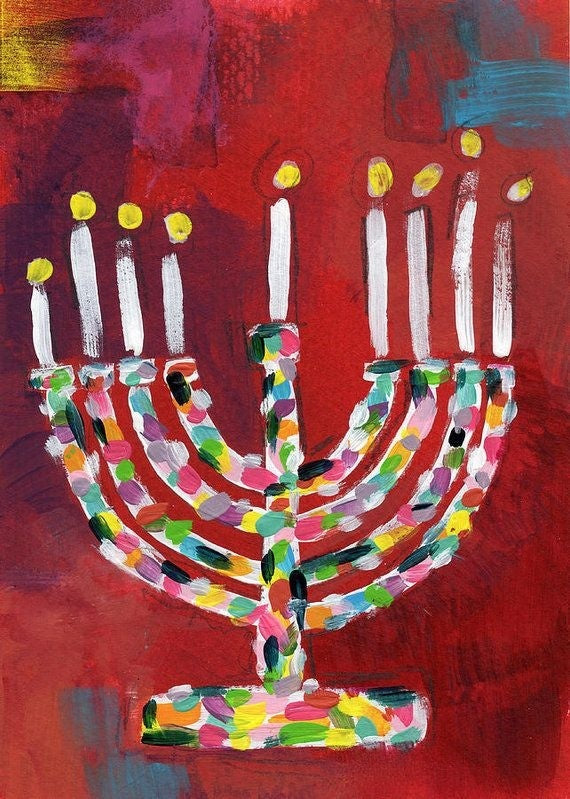 Jewish Hanukkah Judaica | Diamond Painting