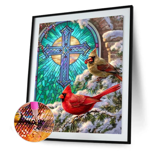 Cardinal Bird | Diamond Painting