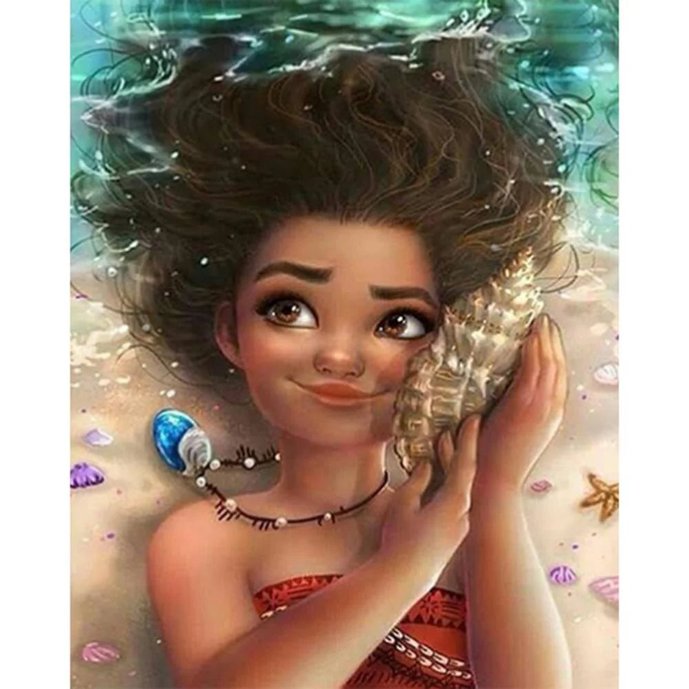 Beautiful Girl | Cross Stitch Embroidery
