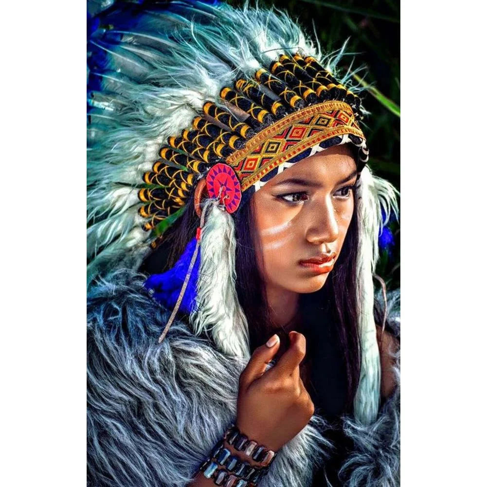 Beautiful Girl | Cross Stitch Embroidery