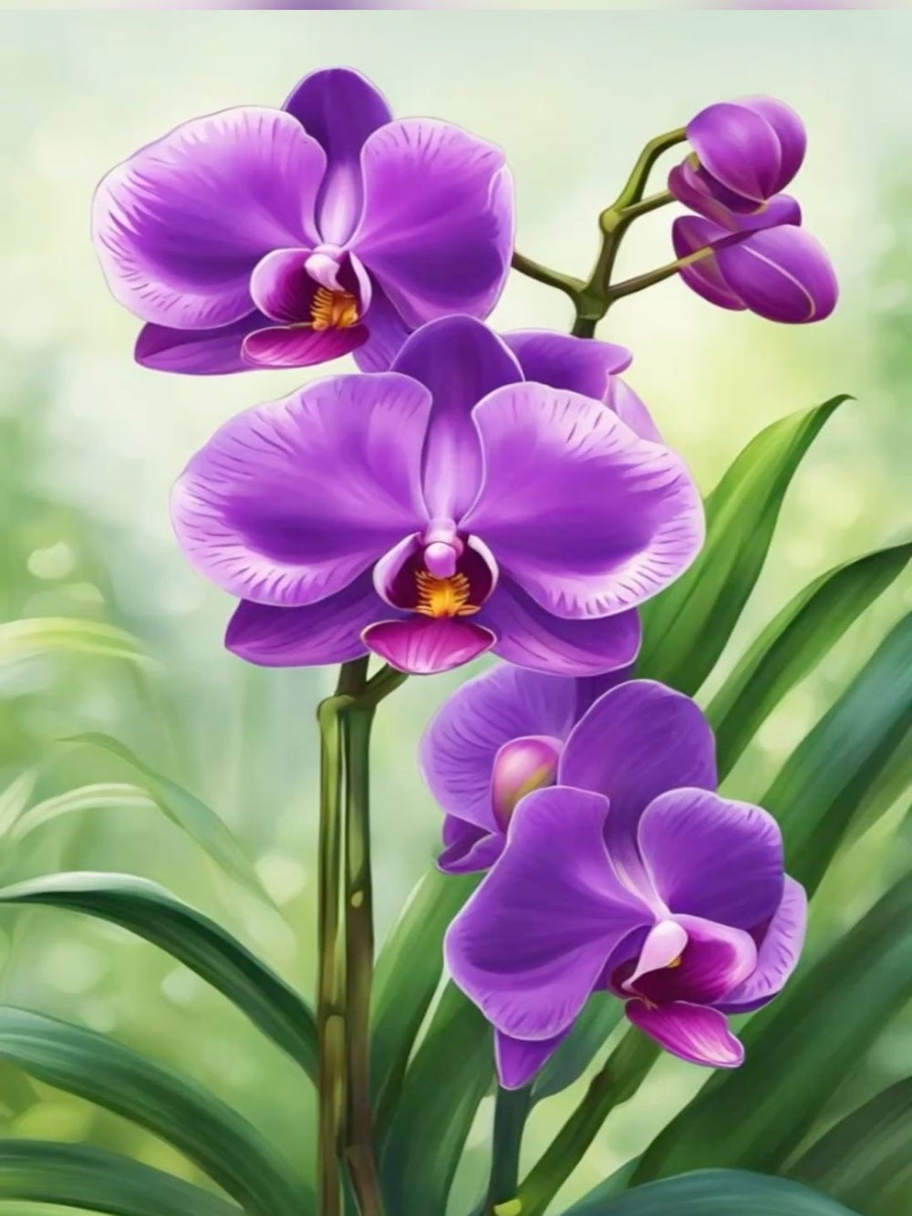 Orchids | Diamond Painting