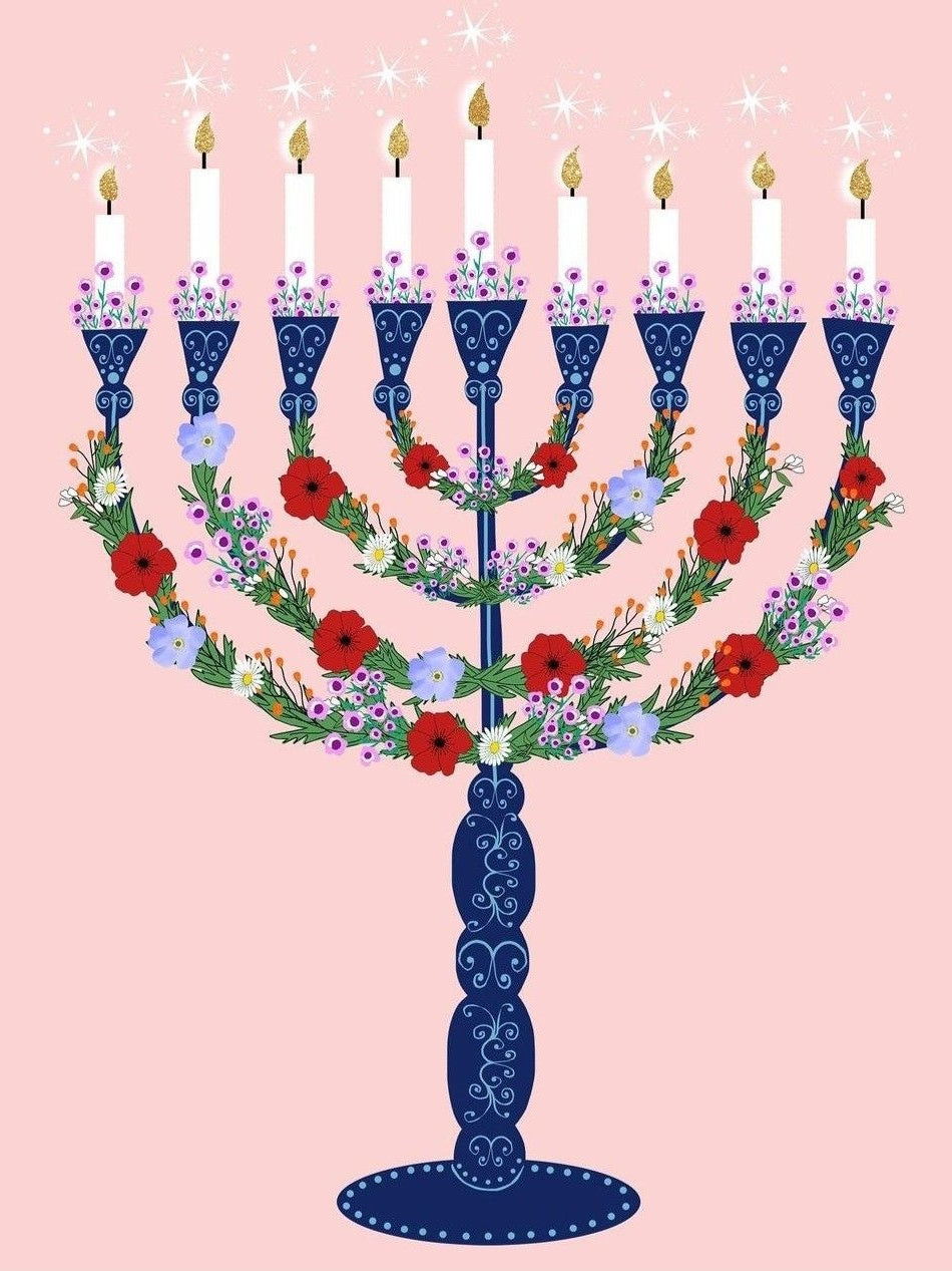 Jewish Hanukkah Judaica | Diamond Painting