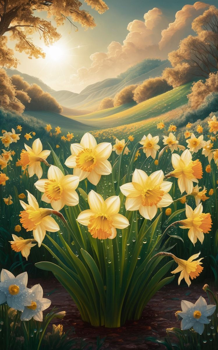 Daffodil | Diamond Painting